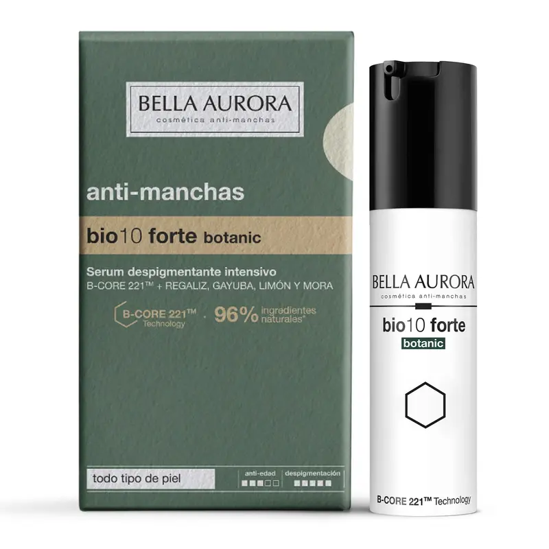 Bio10 Forte Botanic - Sérum Despigmentante Intensivo 30ml con Tecnología B-CORE221