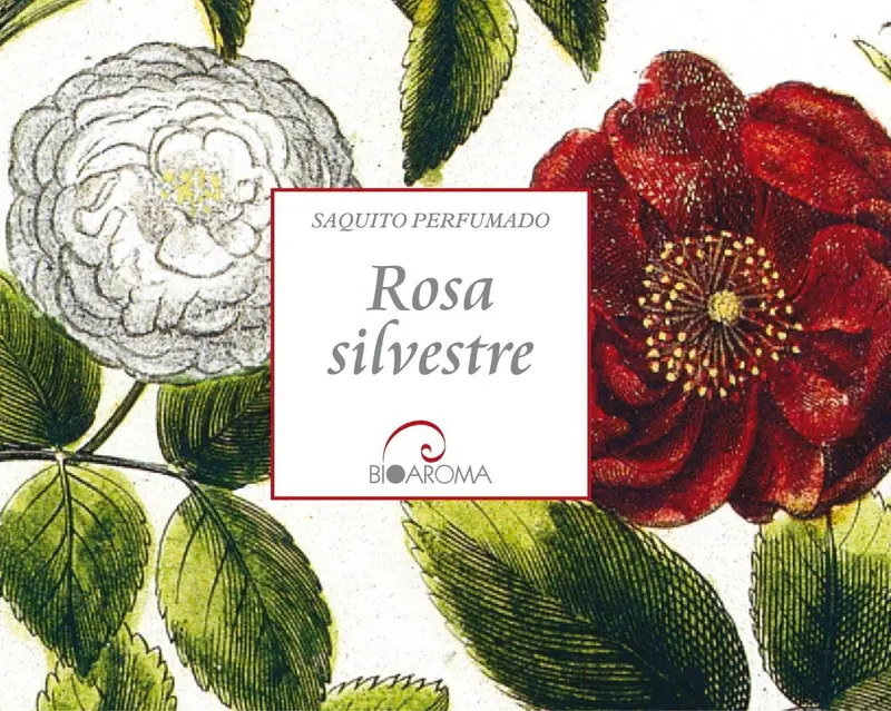 Bioaroma Saquito Perfumado Rosa Silvestre - Ambientador Natural 200g
