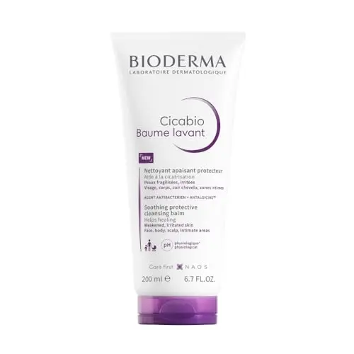 BIODERMA Cicabio Bálsamo Limpiador 200 ml - Limpiador Calmante para Piel Irritada