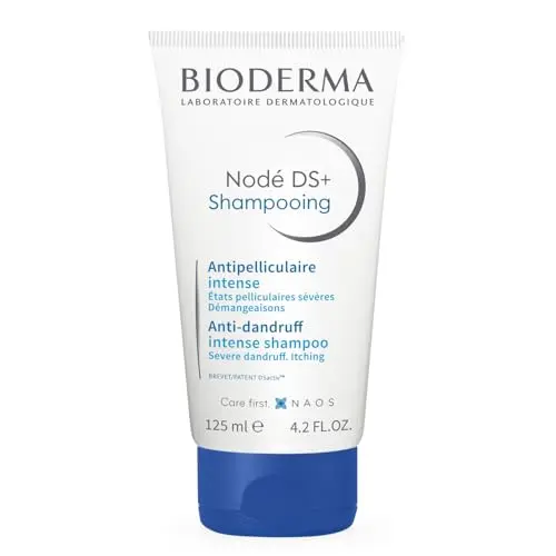 BIODERMA Nodé DS+ Champú Anticaspa 125 ml - Cuidado Dermatológico del Cuero Cabelludo