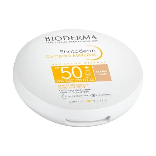 Bioderma Photoderm MAX Compacto SPF50+ Color Claro - Protección Solar Sensible