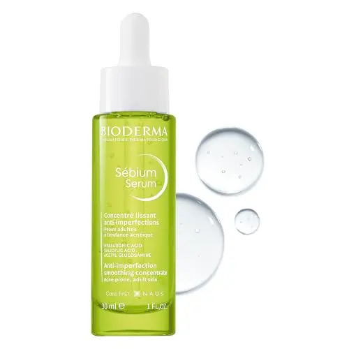 BIODERMA Sébium Sérum - Corrector Anti-Imperfecciones y Poros para Piel Acneica