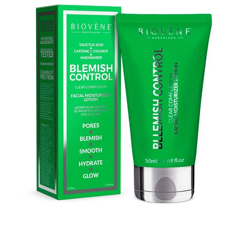 Biovène Blemish Control Clear Complexion - Loción Hidratante Facial 50 ml