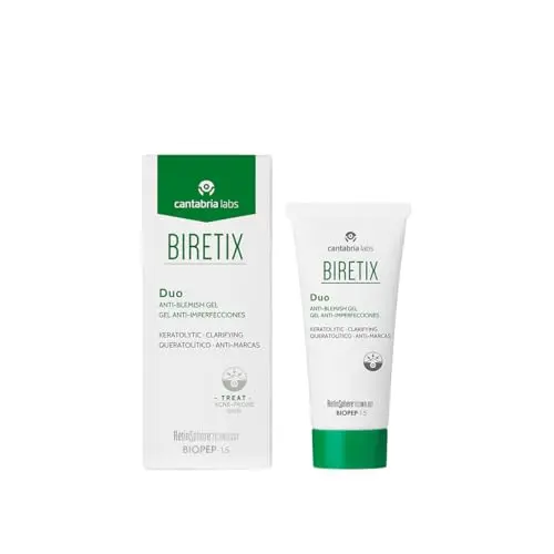 Biretix Duo Gel Anti-Imperfecciones 30 ml - Gel Facial para Piel Grasa Acneica