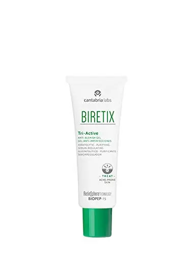 Biretix Tri Active Gel Anti Imperfecciones 50ml - Tratamiento Intensivo para Acné