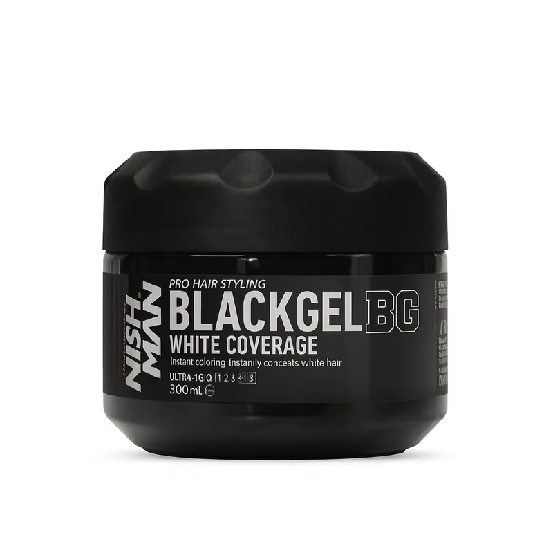 Black Gel White Coverage