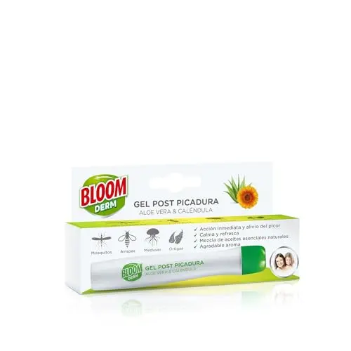 Bloom Derm Gel Post Picadura con Aloe Vera - Alivio Rápido