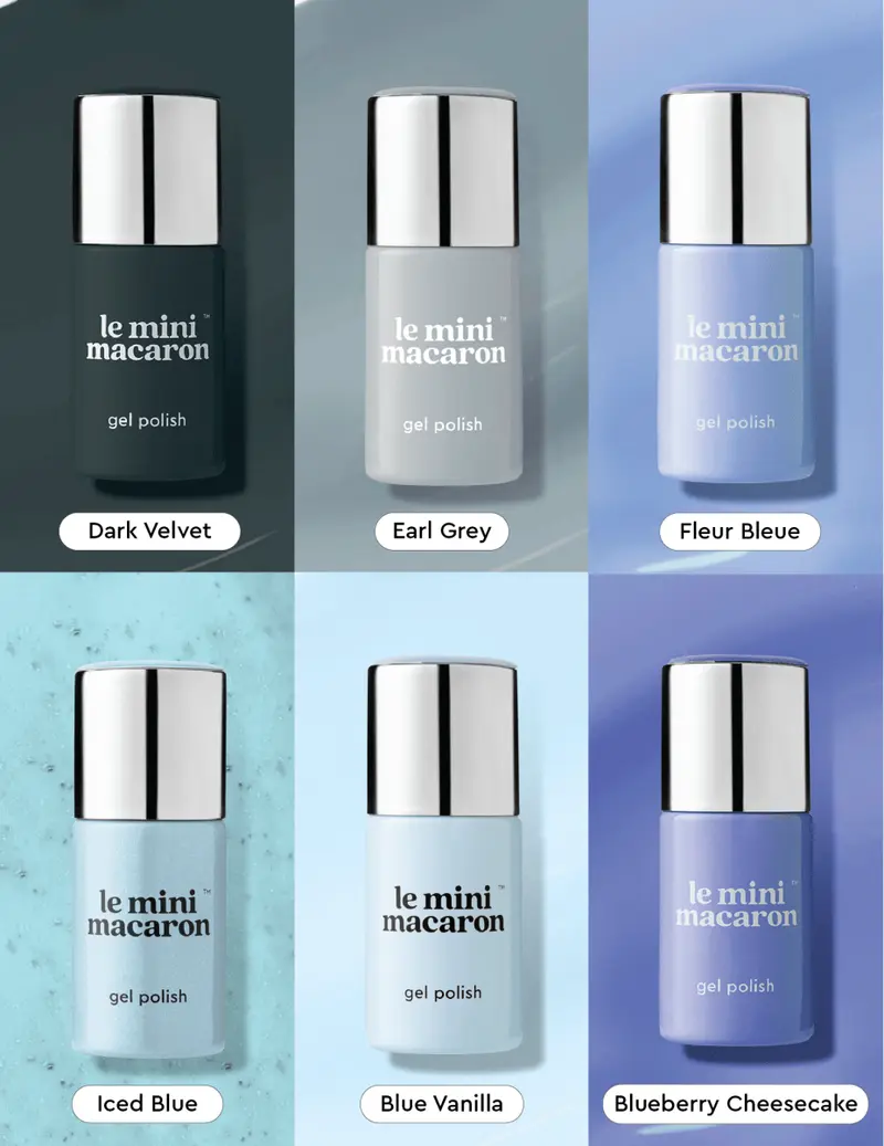 Blues & Grays - Gel Polish Bundle