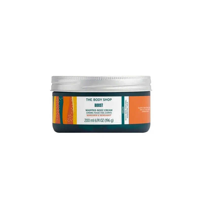 Body shop boost m&b body cream 200ml