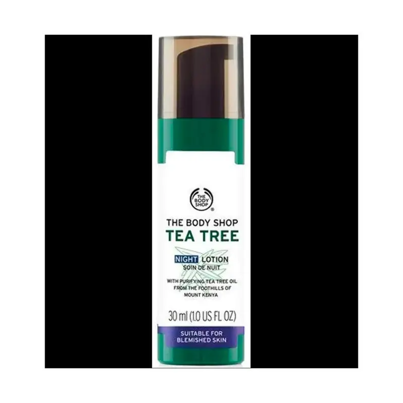 Body shop night lotion tea tree 30ml