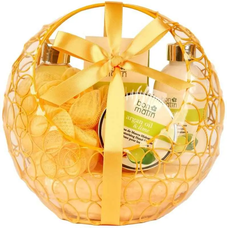 Bon Matin Argan Oil & Lime Cesta de Baño Relax en Formato Esfera