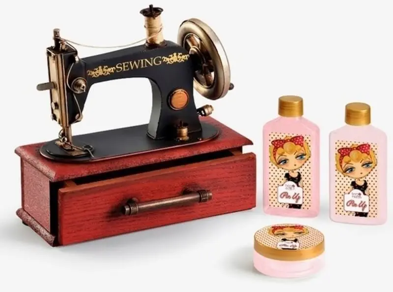 Bon Matin Cesta Baño Natural Máquina De Coser