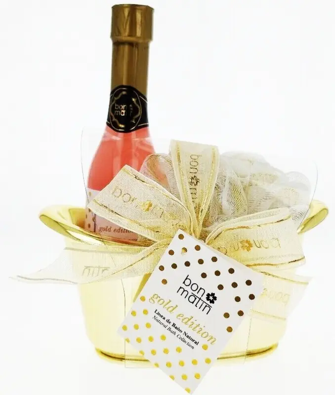 BON MATIN Gold Edition Cesta de Baño Natural 1 ud