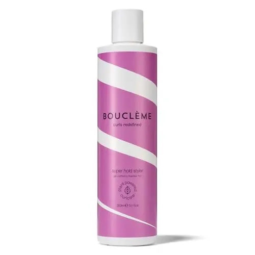 Bouclème Super Hold Styler - Gel Definidor de Rizos 300ml | 99% Natural y Vegano