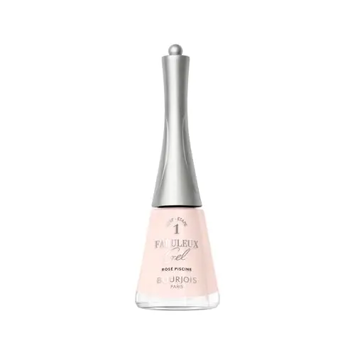 Bourjois Fabuleux Gel Nail Lacquer 115 Rosé Piscine - Esmalte de Uñas Efecto Gel