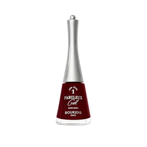 Bourjois Fabuleux Gel Nail Lacquer 410 Wine Not? - Esmalte de Uñas 9ml