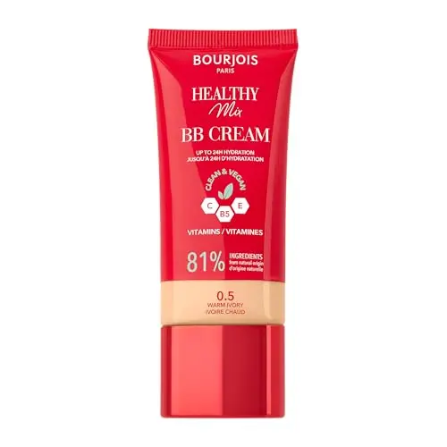 Bourjois Healthy Mix BB Cream 0.5 Warm Ivory - Base de Maquillaje Ligera 30ml