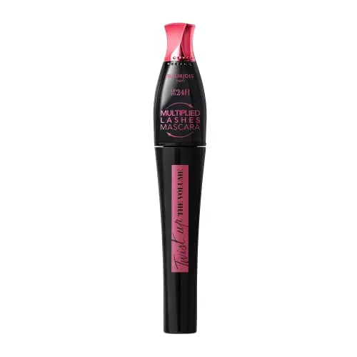 Bourjois Twist up the Volume Máscara 24H Negro - 2 en 1 Volumen y Longitud