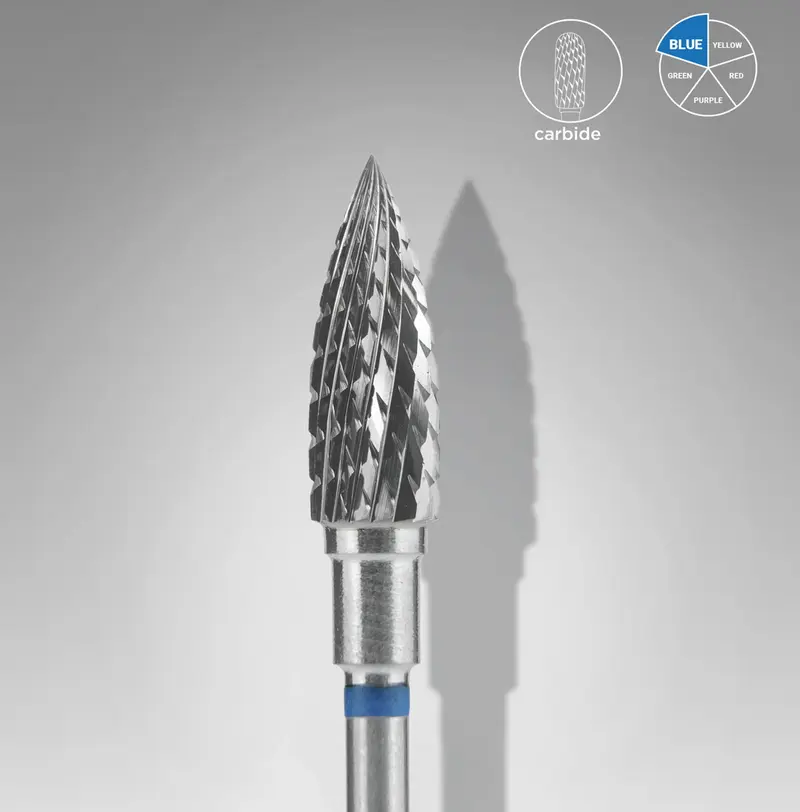 Broca de metal duro para clavos azul llama EXPERT diámetro de la cabeza 5 mm / pieza de trabajo 13,5 mm