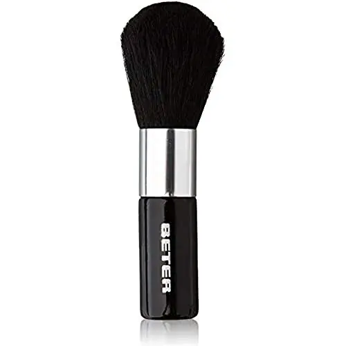 Brocha Maquillaje Beter Pelo Sintético 11,5 cm - Negro