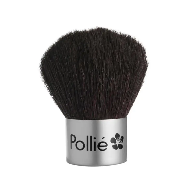 Brocha redonda maquillaje Pollié de pelo natural
