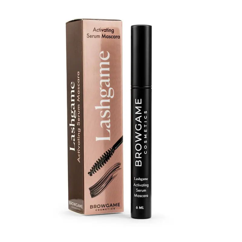 Browgame Lashgame Máscara de Pestañas en Suero Potenciador Profesional
