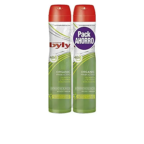 Byly Organic Extra Fresh Desodorante Spray 200ml - Pack Duplo