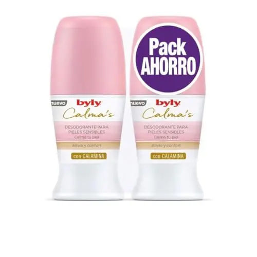 BYLY Sensitive Calma Desodorante Roll-On 2x50ml - Cuidado Suave