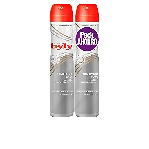 Byly Sensitive Deo Vapo - Pack de 2 x 200 ml | Desodorante en Spray