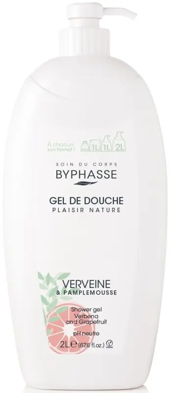 Byphasse Gel de Douche Verveine 2 L