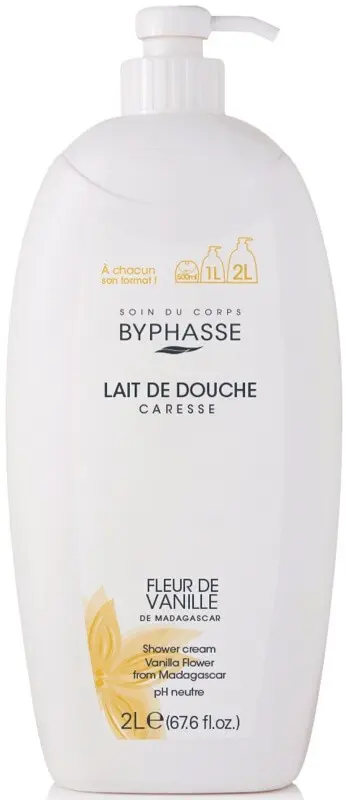 Byphasse Lait de Douche Fleur de Vanille 2L