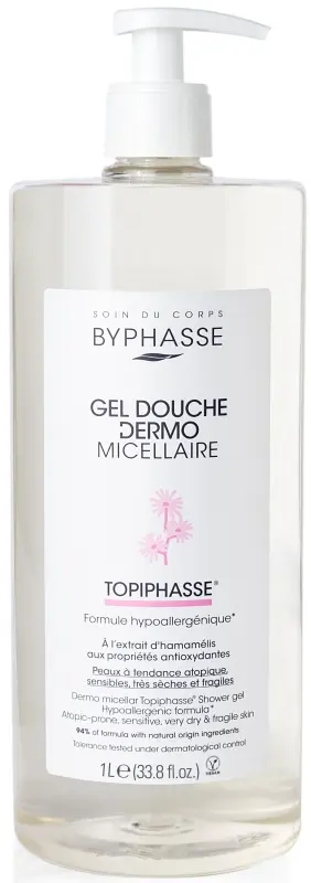 Byphasse Topiphasse Gel de Ducha Dermo Micelar 1 L