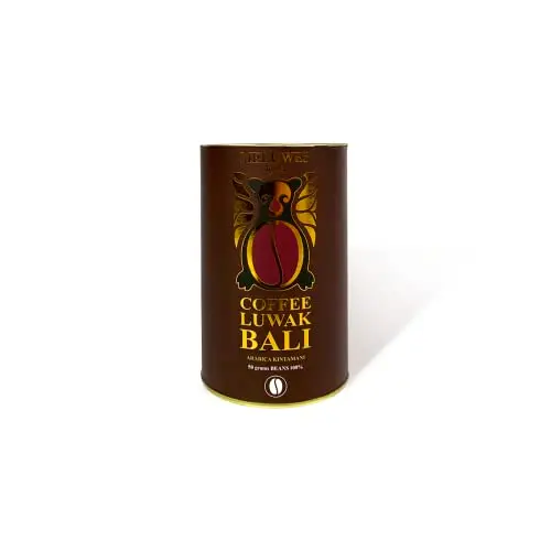 Café en Grano Luwak Coffee Bali 100% - Tueste Oscuro 50g