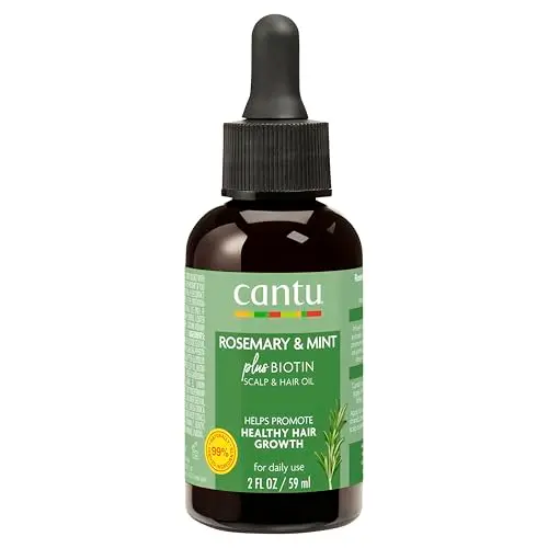 Cantu Aceite Capilar con Biotina - Fortalecimiento y Crecimiento - 59 ml