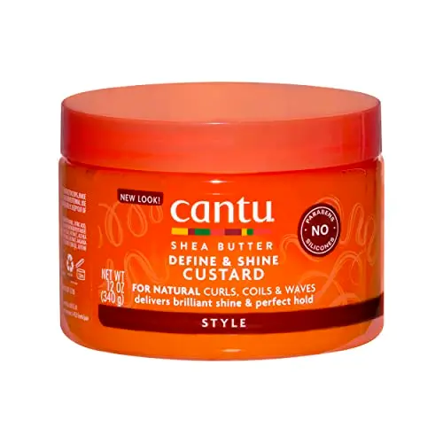 Cantu Define & Shine Custard - Gel Definidor de Rizos con Manteca de Karité 340g