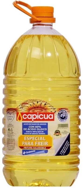 Capicua Aceite Refinado de Girasol 5L
