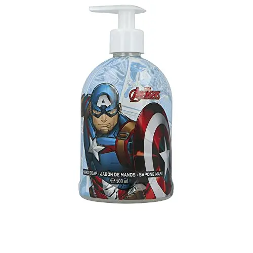 Capitán América Jabón de Manos 500 ml - Limpieza Suave y Perfumada