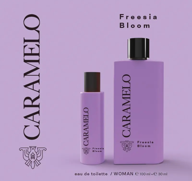 Caramelo Estuche Freesia Bloom Woman EDT 100 ml + Miniatura 30 ml