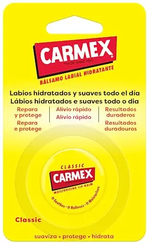 Carmex Bálsamo Labial SPF 15 Clásico - Tarro 7,5g