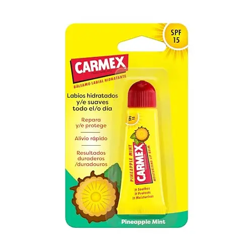 Carmex Bálsamo Labial SPF15 Piña - Hidratación y Protección 10g