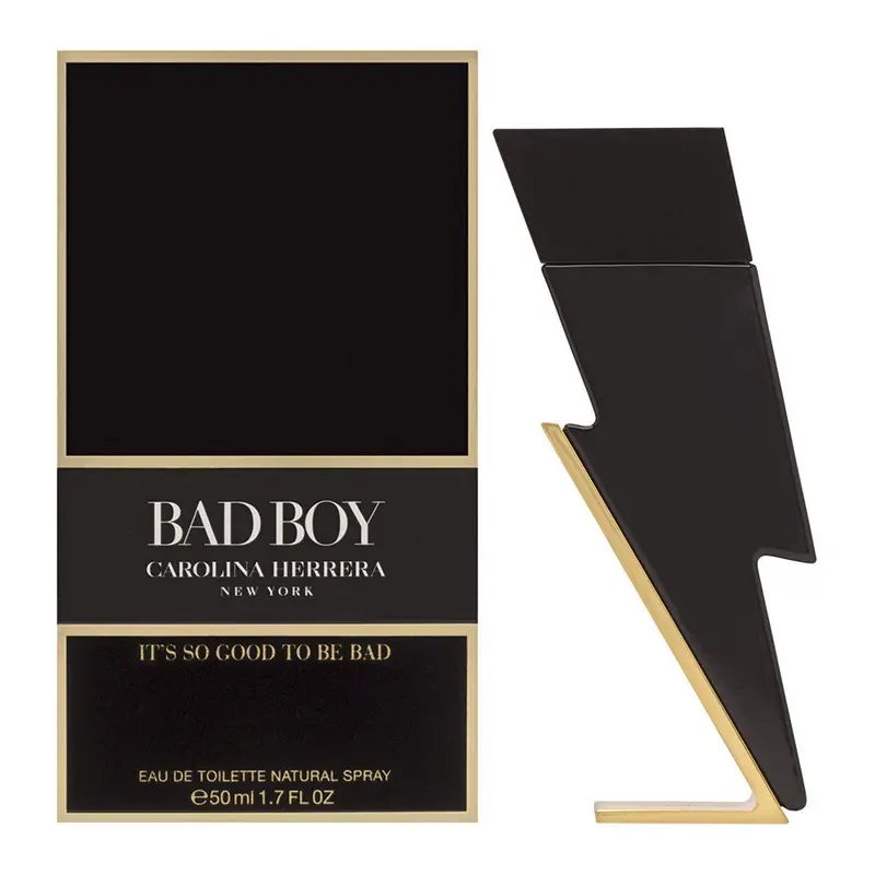 Carolina Herrera Bad Boy Edp Vapo Black 50 ml - Fragancia para Hombres