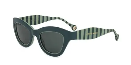 Carolina Herrera Her 0086/S Gafas de Sol Mujer - Montura Striped Green 51mm