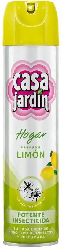 Casa Jardim Hogar Limón 600 Ml- Tu Casa Libre de Todo Tipo de Insectos y PErfumada