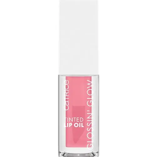 Catrice Glossin' Glow Tinted Lip Oil 010 Pink - Aceite Labial Nutritivo