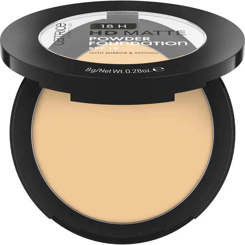 Catrice HD Matte Powder Foundation SPF15 #015N - Base de Maquillaje en Polvo 8g