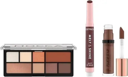 Catrice Mocca Daze Look Set - Paleta de Sombras y Labiales en Tonos Moka