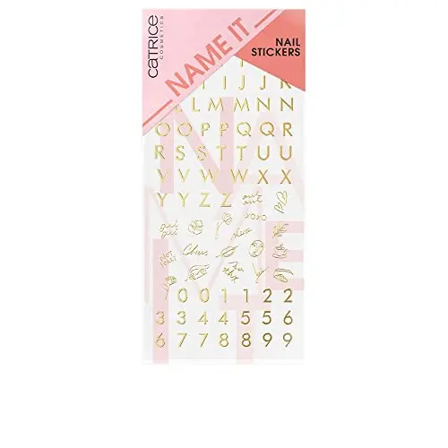 Catrice NAME IT Nail Stickers - 91 Decals para Diseños Personalizados