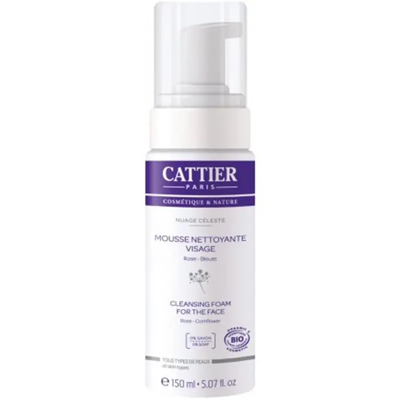 Cattier espuma limpiadora facial 150ml
