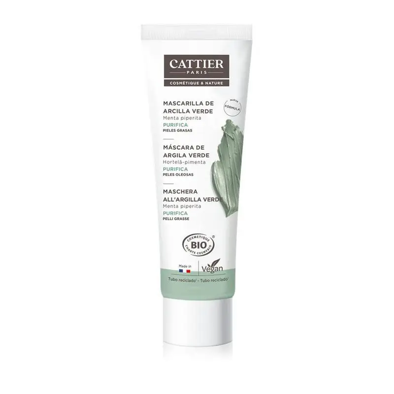 Cattier mascarilla arcilla verde 100ml