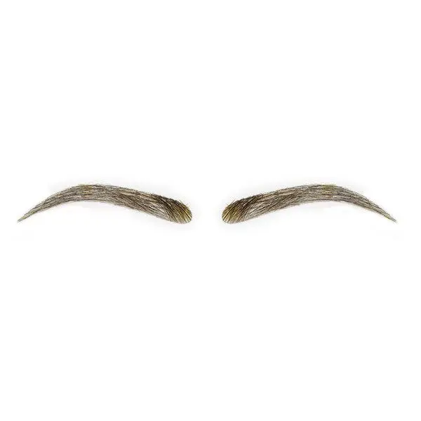Cejas de Cabello Natural, Modelo 22. 2 Uds.